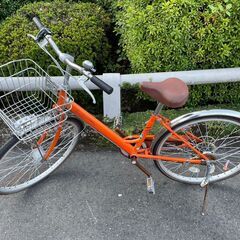 子供自転車　No.1156　オレンジ　サカモトテクノ ギムレット...