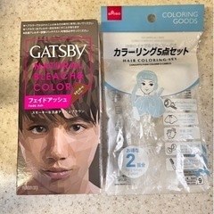 GATSBY ナチュラルブリーチカラー フェイドアッシュ