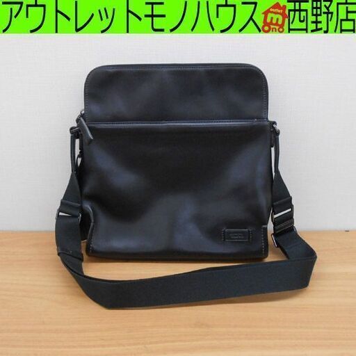 TUMI HARRISON ショルダーバッグ ブラック 63013D トゥミ 黒系 札幌市 西区 西野店