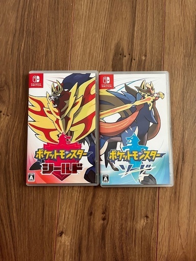 美品 ポケットモンスター ソード シールド ソフト 2本セット スイッチ