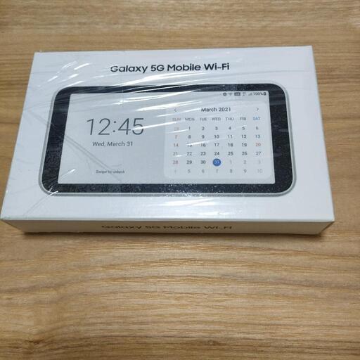 値下げ 新品未開封 SAMSUNG Galaxy 5G Mobile Wi-Fi SCR01
