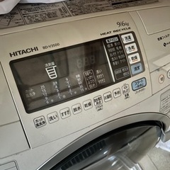 取引中　洗濯機　ドラム式　乾燥機つき　現地