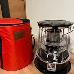 【ご成約】アルパカ　灯油ストーブ　ケース付き