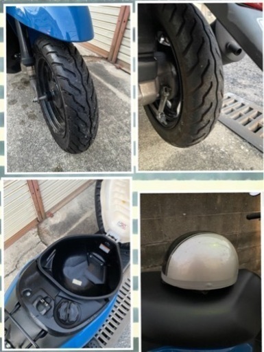 スズキ⭐︎レッツ☆ブルー☆低走行☆自賠責R8-11月付☆お話