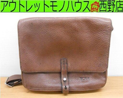 本物 TUMI ショルダーバッグ レザー 6854B Sundance 鞄 カバン バッグトゥミ 札幌 西野店