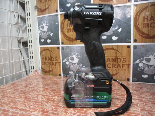 HiKOKI WH36DC(2XPBSZ) インパクトドライバ 未使用品 【ハンズクラフト
