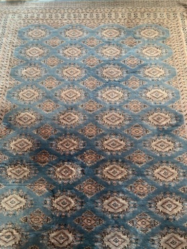 パキスタン絨毯　260㎝×200㎝　クリーニング済み　絨毯/カーペット/ラグ