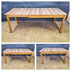 【アウトレット品】ダイニングテーブル 伸縮テーブル 120-150-180ｃｍ 高さ72ｃｍ 人気の木目 10022