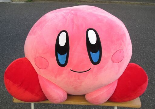 ☆T-ARTS 星のカービィ Mocchi-Mocchi- ビックサイズぬいぐるみ◆まんまるフォルムの大きなカービー