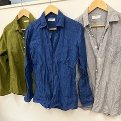 メンズシャツ3着セット　UNIQLO GU