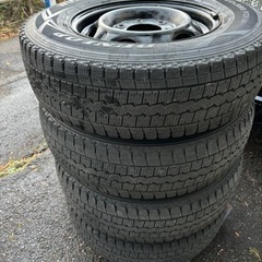 DUNLOP／WINTER  MAX／195-80R15   4本セット