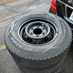 DUNLOP／WINTER  MAX／195-80R15   4本セット