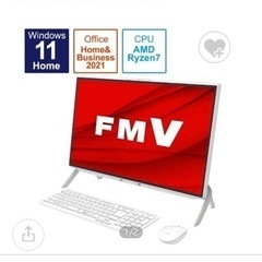 FUJITSU デスクトップ　FMVF70F3W