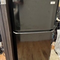 【無料】ハイアール冷蔵庫約100L 黒