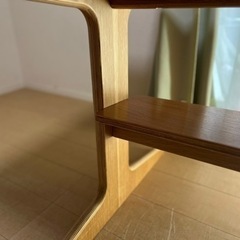 無印良品　リビングでもダイニングもつかえるテーブルセット