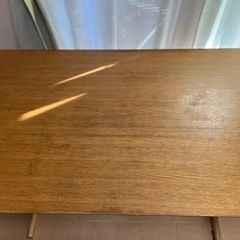 無印良品　リビングでもダイニングもつかえるテーブルセット