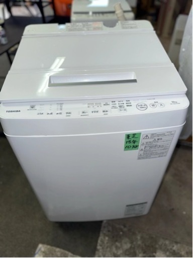 2018年　東芝洗濯機10kg (配送、設置)無料❗️