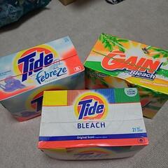 アメリカの洗剤 Tide Gain Febreze 