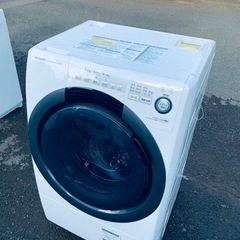 2516番 SHARP✨洗濯機✨ES-S7C-WL‼