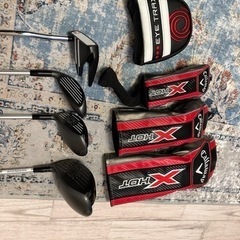 最終値下げ／ 【美品】初心者〜中級者用ゴルフセット11本+キャディバッグ