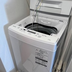 【引き取り手決定】2018年製　TOSHIBA 全自動洗濯機　4...