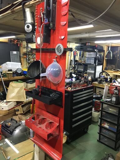 工具壁掛けプレート　ご希望の場合道具込み