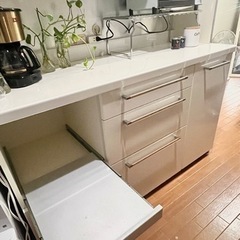 最終値下げ】キッチンボード レンジボード 幅140 高さ205