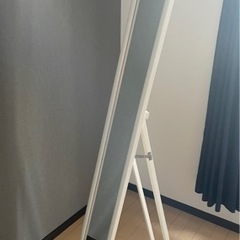 【譲ります】スタンドミラー(木製150cm)