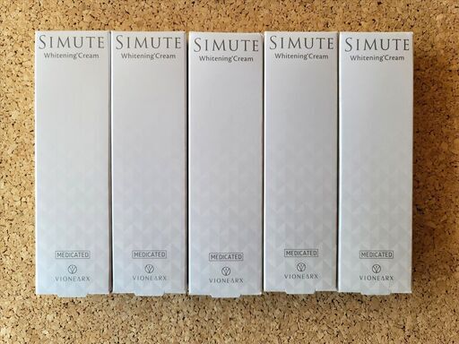 新品未開封 ヴィワンアークス SIMUTE シミュート 薬用美白クリーム 30g 5本セット ファンデーション SILKRYSTA シルクリスタ 25g 1本