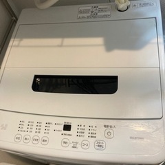アイリスオーヤマ4.5k　洗濯機　使用期間　約4ヶ月　美品