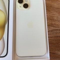 ② iPhone 15 128GB イエロー 新品magsafe対応ケース&ガラスフィルム