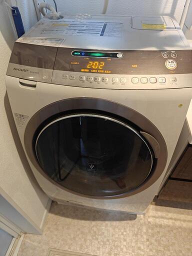 sharpドラム式電気洗濯乾燥機