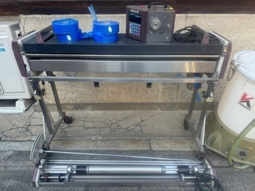 【京都市上京区】糊付け機 攪拌機（かくはん機）付き！通電しないジャンク品。部品取りや修理用に！