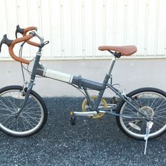 UNITED ARROWS 折り畳み自転車 SUBARU×BEAUTY＆YOUTHのコラボ 20×1.25 シマノ6速 ロードバイク グレー ユナイテッドアローズ 車体良好! 自606 UNITED ARROWS 折り畳み自転車 SUBARU×BEAUTY＆YOUTHのコラボ 20×1.25