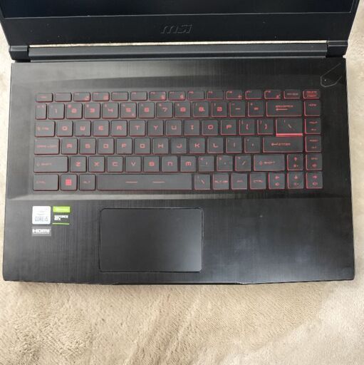 ゲーミングノートPC GF63 1Win10/i5/GTX1650Max-Q Amazon.co.jp