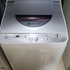 【引き渡し者決定済】SHARP 電気洗濯乾燥機 ES-TG60K