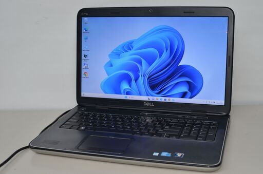 中古ノートパソコン windows11+office DELL XPS L701X 17.3インチ core i7-Q840 爆速SSD256GB+HDD1TB メモリ16GB webカメラ DVDマルチ搭載