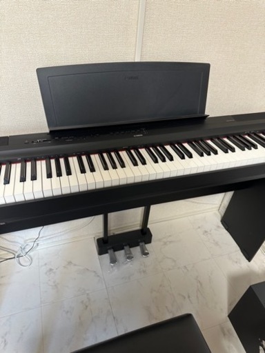 YAMAHA 電子ピアノ　P125 ブラック