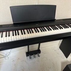 YAMAHA 電子ピアノ　P125 ブラック