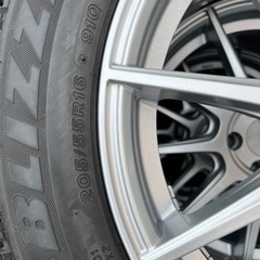 （引取り決定）バリ溝スタッドレスアルミ4本セット