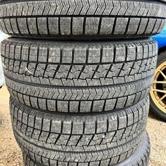 （引取り決定）バリ溝スタッドレスアルミ4本セット