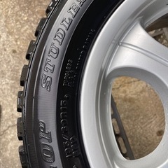 中古ホイール  純正15インチアルミホイールタイヤ付き4本セット 