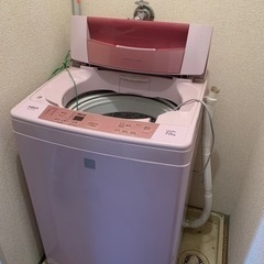 即急　現状渡し０円　洗濯機