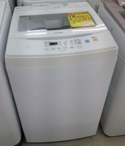 【期間限定特価】 ID:G60352988  　洗濯機　7K　アイリス　１９年式　　※キズ有 洗濯機