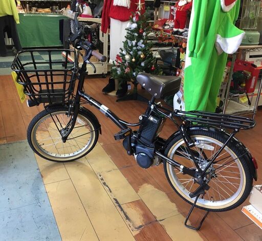 パナソニック(Panasonic)　電動アシスト自転車　グリッター　20インチ　ブラック