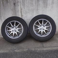 アルミホイール付スタッドレスタイヤ　ice FRONTAGE　175/70R14×4本