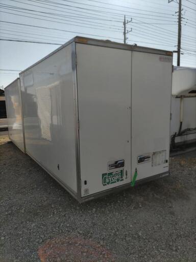 匝瑳市】保冷コンテナ 床ステンレス (No.Z-19) 長さ約350cm×幅187cm×高