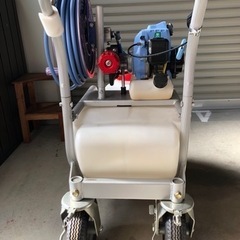 【決まりました】現行モデルでほぼ新品！丸山製作所の50ℓ動噴フルセット