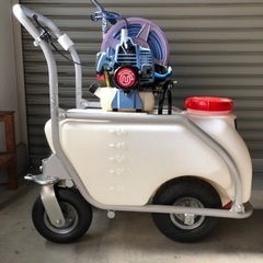 【決まりました】現行モデルでほぼ新品！丸山製作所の50ℓ動噴フルセット