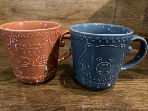 新品未使用ペアマグカップと自動ハンドソープ